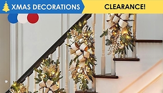 Christmas Stair Wall Decor with Led Light - 1, 2 or 3-Pack, 3 Colours