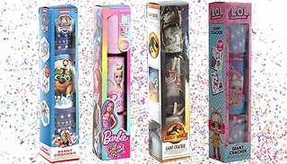 Giant Character Christmas Crackers - 4 Designs