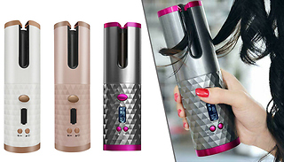 Auto Rotating Ceramic Hair Curler - 3 Colours