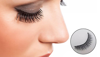 34-Pack Reusable Self-Adhesive False Eyelashes