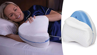 Memory Foam Cotton Cooling Leg Pillow - 2 Colours
