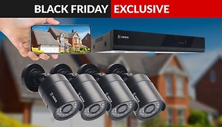 High Definition CCTV Home Security Kit With 500GB Memory