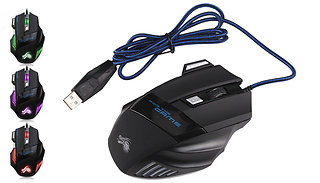 USB LED Wired Gaming Mouse