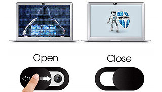 1 or 2 Webcam Privacy Camera Covers