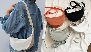 Dumpling Moon Shoulder Bag - 4 Colours