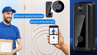 Wireless High-Resolution Surveillance Camera Video Doorbell
