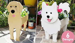 Happy-Dog Standing Garden Planter - 6 Designs