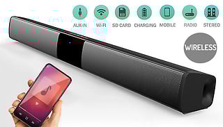 Wireless Bluetooth Surround Soundbar - 2 Designs