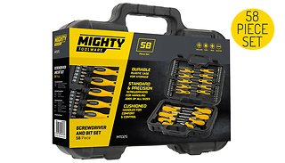 Mighty Toolware Screwdriver & Bit Set