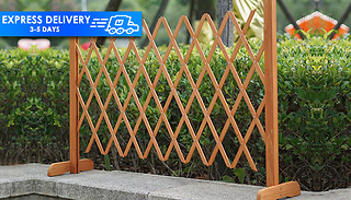 Expanding Free-Standing Wooden Garden Trellis
