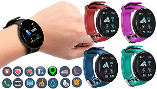 Fitness Tracking Bluetooth Compatible Smart Watch - 5 Colours