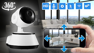 3-in-1 HD Home Security 360° Camera - Motion Detection and Intercom