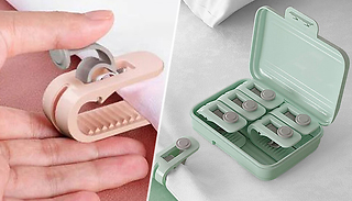 6-Pack Duvet Clip Holders - 2 Colours