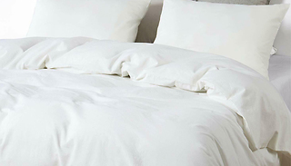Soft Like-Down Bounce-Back 15-Tog Duvet - 3 Sizes & Optional Pillows