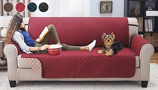 Waterproof Quilted Sofa Protector - 3 Sizes & 4 Colours