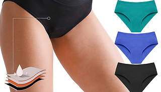 Leak-Proof Bamboo Period Pants - 7 Sizes & 5 Colours