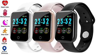 Health Check Waterproof Smart Watch - 3 Colours
