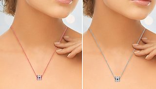Eira Wen Loop Pendant & Earring Jewellery Set - 2 Colours