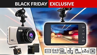Falcon-Cam HD Front & Rear Dashcam With Collision G-Sensor - Optional ...