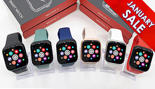 Smart Watch Compatible with Apple & Android - 5 Colours