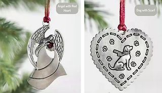 Metal Christmas Tree Decorations - 13 Designs