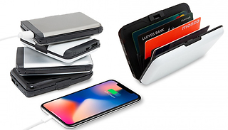 Bank Wallet With RFID Card & Powerbank - 4 Colours