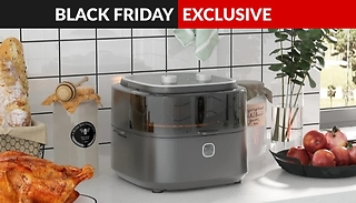 HOMCOM Family-Size 6.5L Air Fryer Oven - With Free Recipe Guide 