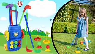 Kid's Toy Golf Cart Set - 2 Options