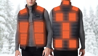 Men's 15 Area Heating Gilet Vest - 3 Sizes