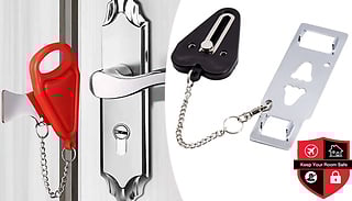 1 or 2 Portable Travel Door Locks