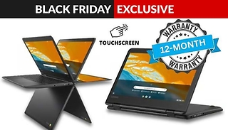 2-in-1 Lenovo 300e 11.6" Laptop/Tablet - 4GB RAM 16B eMMC!