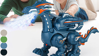 Electric Walking Robot Dinosaur with Optional Spray - 4 Designs