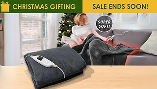 Luxury Heated Throw - 8 Colours