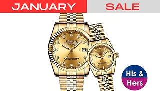1 or 2 Fngeen Quartz Core Watches for Him or Her - 4 Designs