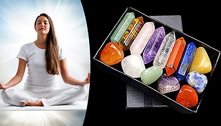 Chakra Healing Stones/Crystals - 3 Sets with Optional Gift Box!