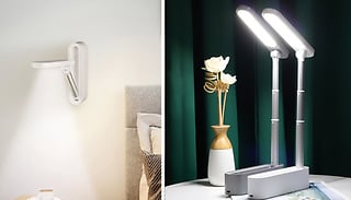 Foldable USB Desk Lamp with Adjustable Brightness - 2 Colours