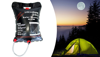 Yellowstone 20L Solar Heating Camping Shower