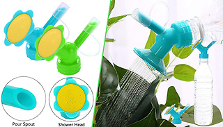 Set of 6 Mini Bottle Cap 2-in-1 Sprinkler Heads