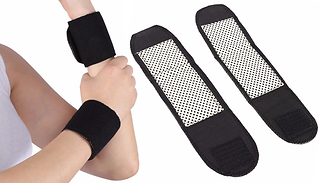 Self Heating Therapy Wrist Support - 1, 2 or 4-Pairs