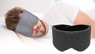 Adjustable Faux Silk Blackout Eye Mask - 3 Colours