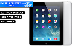 Apple iPad 2 9.7-Inch Wi-Fi 16GB - Black