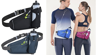 Outdoor Sports Water Bottle Waist Bag - 4 Colours