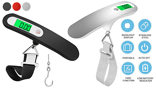 Digital Handheld Weighing Luggage Scale - 3 Colours