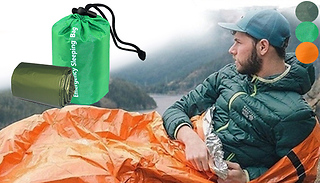 Waterproof Thermal Emergency Sleeping Bag - 3 Colours