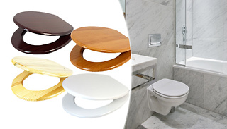 Glossy Heavy Duty Toilet Seats - 4 Colours