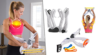 Total Workout System with 3 Resistance Bands
