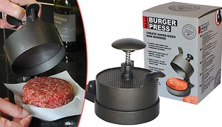 Novelty 'Man' Burger Press + 100 Discs