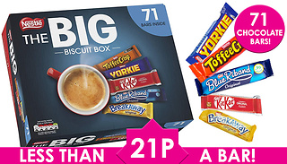 The Big Nestlé Biscuit Box - 71 Chocolate Bars!