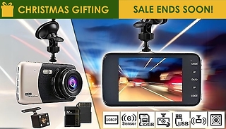 Falcon-Cam HD Front & Rear Dashcam With Collision G-Sensor - Optional ...