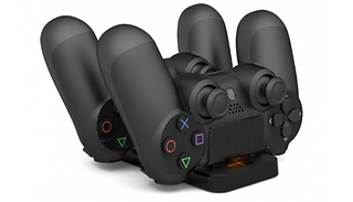 Dual USB Charger Dock For PS4 Controllers